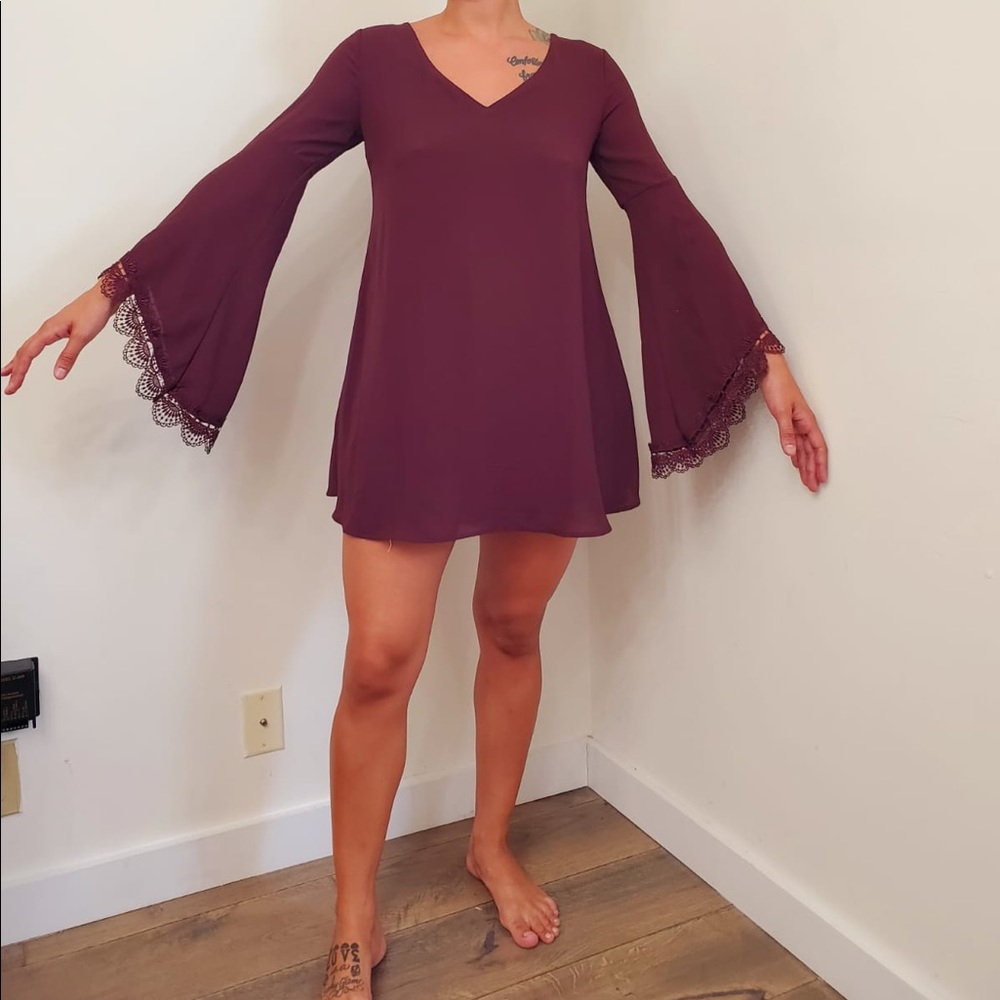 Maroon blouse
